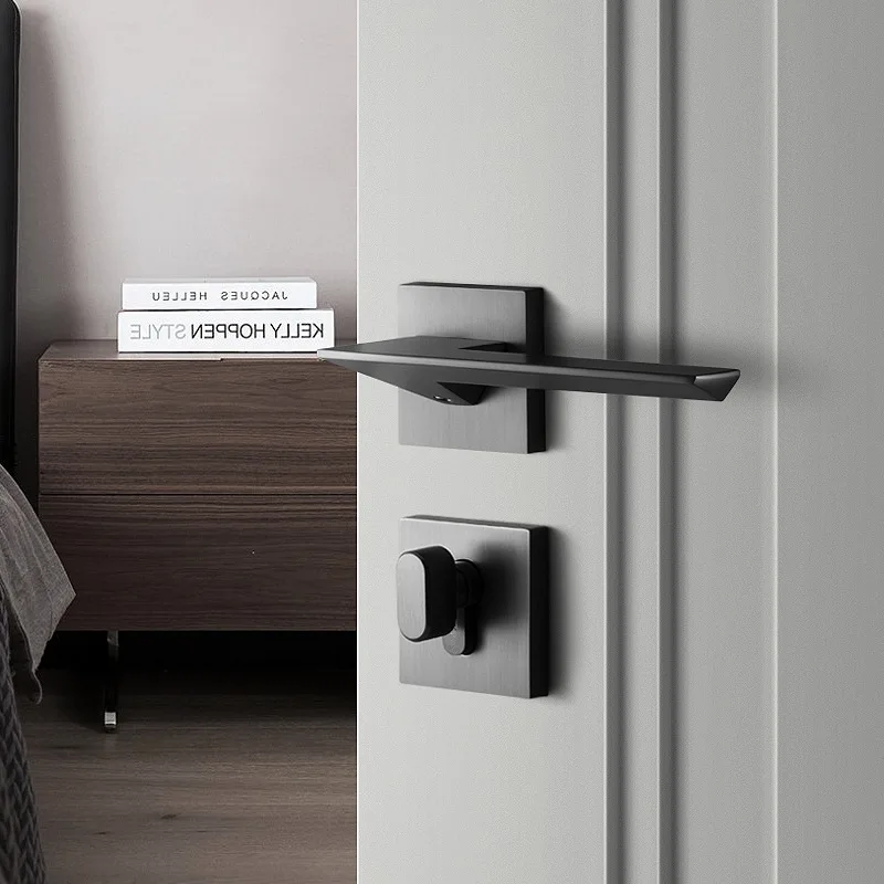 Lock Nordic Steel Lock Door Simple American Door Black Bedroom Indoor Wire Silent Lock Suction Drawing Magnetic Door Split Lock
Lock Nordic Steel Lock Door Simple American Door Black Bedroom Indoor Wire Silent Lock Suction Drawing Magnetic Door Split Lock