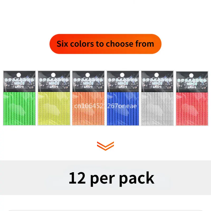 12Pcs Bike Bicycle Wheel Spokes Reflective Sticker Tube Warning Safety Light DIY Cycling Reflector Reflective Tubes Hot Sale
12Pcs Bike Bicycle Wheel Spokes Reflective Sticker Tube Warning Safety Light DIY Cycling Reflector Reflective Tubes Hot Sale