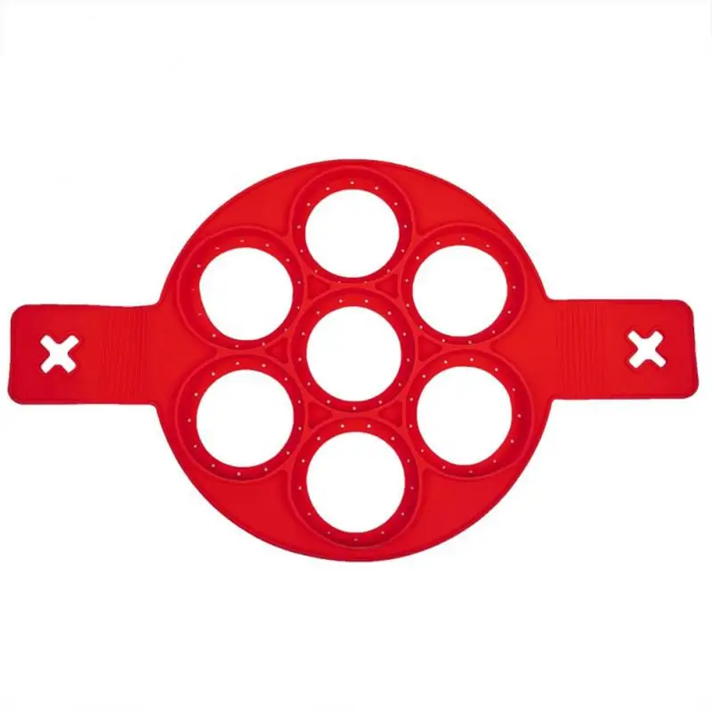 Silicone Pancake Maker Multiple Shapes 7 Holes Nonstick Baking Mold Ring Fried Egg Molds For Family Cooking Kitchenware Gadgets
Silicone Pancake Maker Multiple Shapes 7 Holes Nonstick Baking Mold Ring Fried Egg Molds For Family Cooking Kitchenware Gadgets