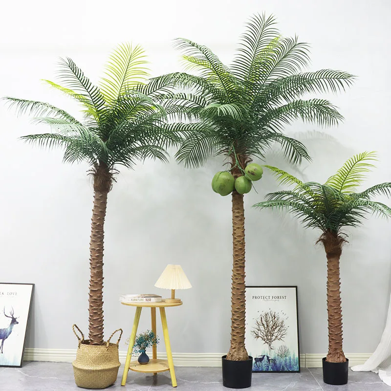 150/180cm/210cm Artificial Coconut Tree Fake Plants Large Green Plants Palm Tree Bonsai Decoration for Home Office Floor Potted
150/180cm/210cm Artificial Coconut Tree Fake Plants Large Green Plants Palm Tree Bonsai Decoration for Home Office Floor Potted