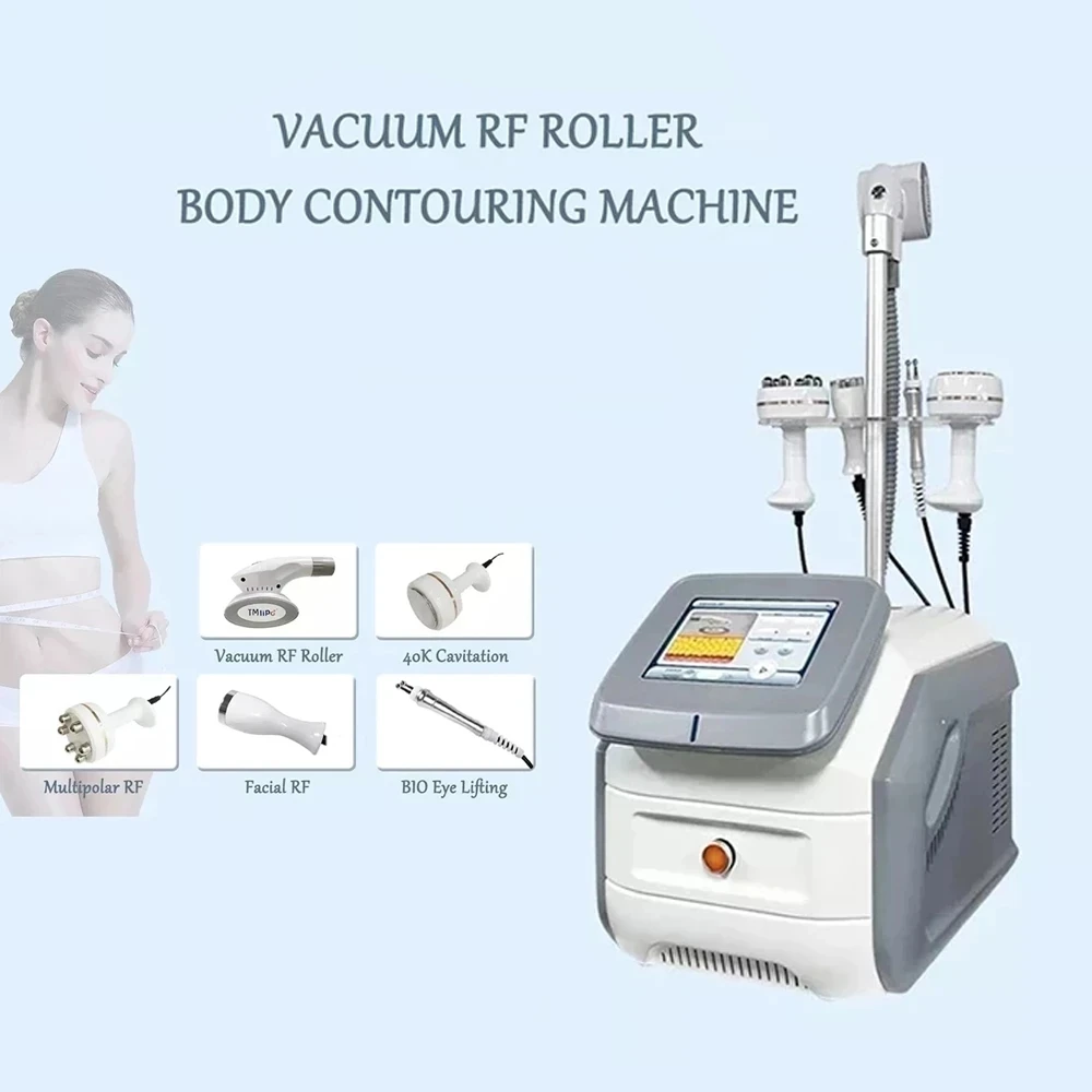 5 IN 1 Vela Body Shape Weight Loss Vacuum Cavitation Slimming Roller Shaping Massage Fat Removal Face Lift Machine New
5 IN 1 Vela Body Shape Weight Loss Vacuum Cavitation Slimming Roller Shaping Massage Fat Removal Face Lift Machine New
