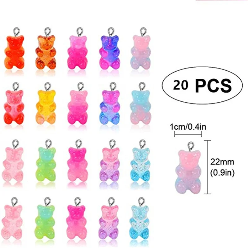 10/20/30/50PCS Bear Nail Art Rhinestones 3D Cute Kawai Resin Bears Nails Charms Accessories DIY Manicure Jewelry For Professiona
10/20/30/50PCS Bear Nail Art Rhinestones 3D Cute Kawai Resin Bears Nails Charms Accessories DIY Manicure Jewelry For Professiona