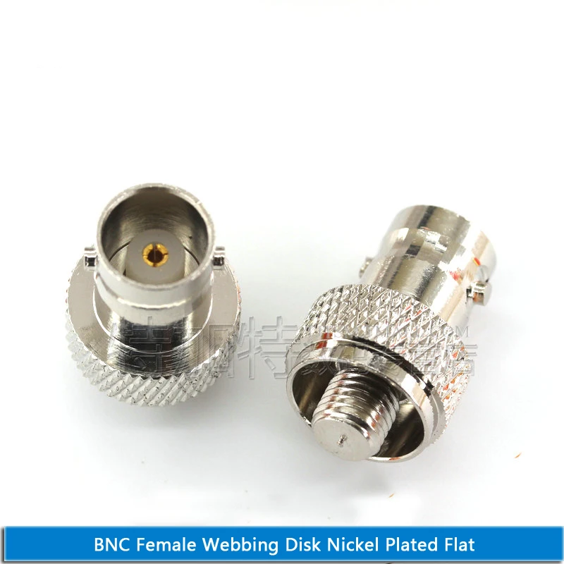 New RF BNC Connector BNC Female Extender Disc Nickel Plated Flat Q9 Brass Straight Coaxial RF Adapters
New RF BNC Connector BNC Female Extender Disc Nickel Plated Flat Q9 Brass Straight Coaxial RF Adapters