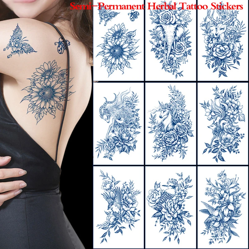 Waterproof Temporary Tattoo Sticker Long Lasting Gradient Tattoo Stickers Geisha Flower Zhongkui Tattoo Sticker
Waterproof Temporary Tattoo Sticker Long Lasting Gradient Tattoo Stickers Geisha Flower Zhongkui Tattoo Sticker
