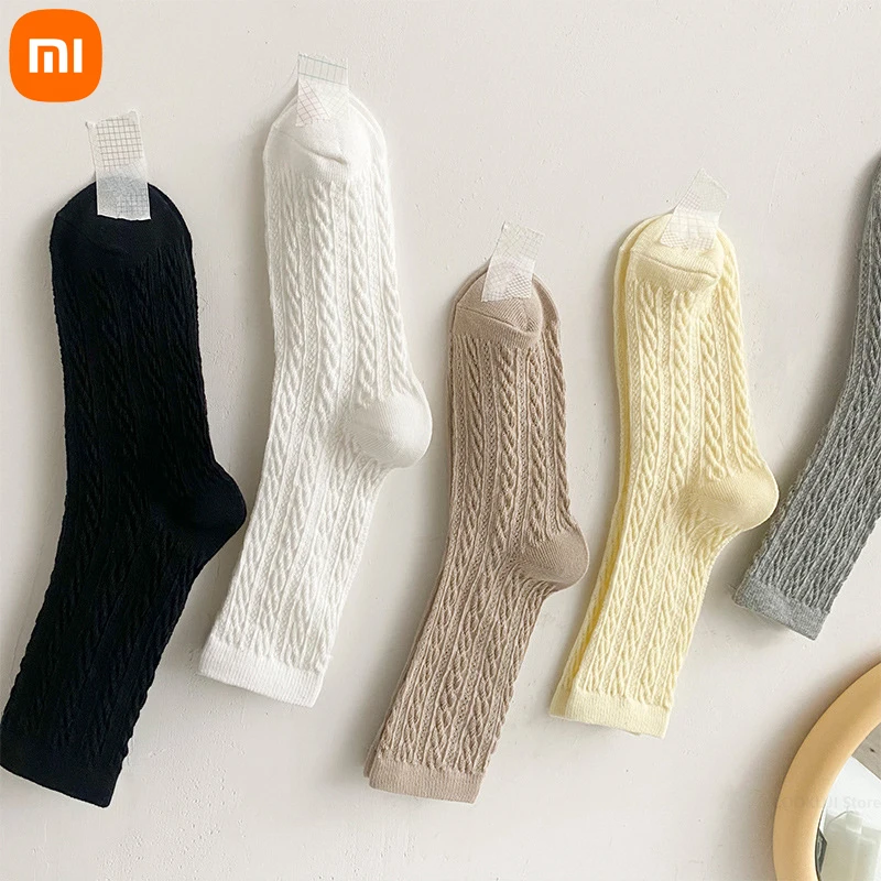 Xiaomi 5pairs Four Seasons Women's Socks Middle Tube Socks Candy Sock Cute Cartoon Girl Socks Pure Cotton Comfortable Home Sock
Xiaomi 5pairs Four Seasons Women's Socks Middle Tube Socks Candy Sock Cute Cartoon Girl Socks Pure Cotton Comfortable Home Sock