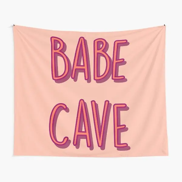 

Babe Cave Tapestry Wall Hanging Room Mat Art Decor Home Towel Yoga Bedspread Colored Beautiful Travel Decoration Blanket Living