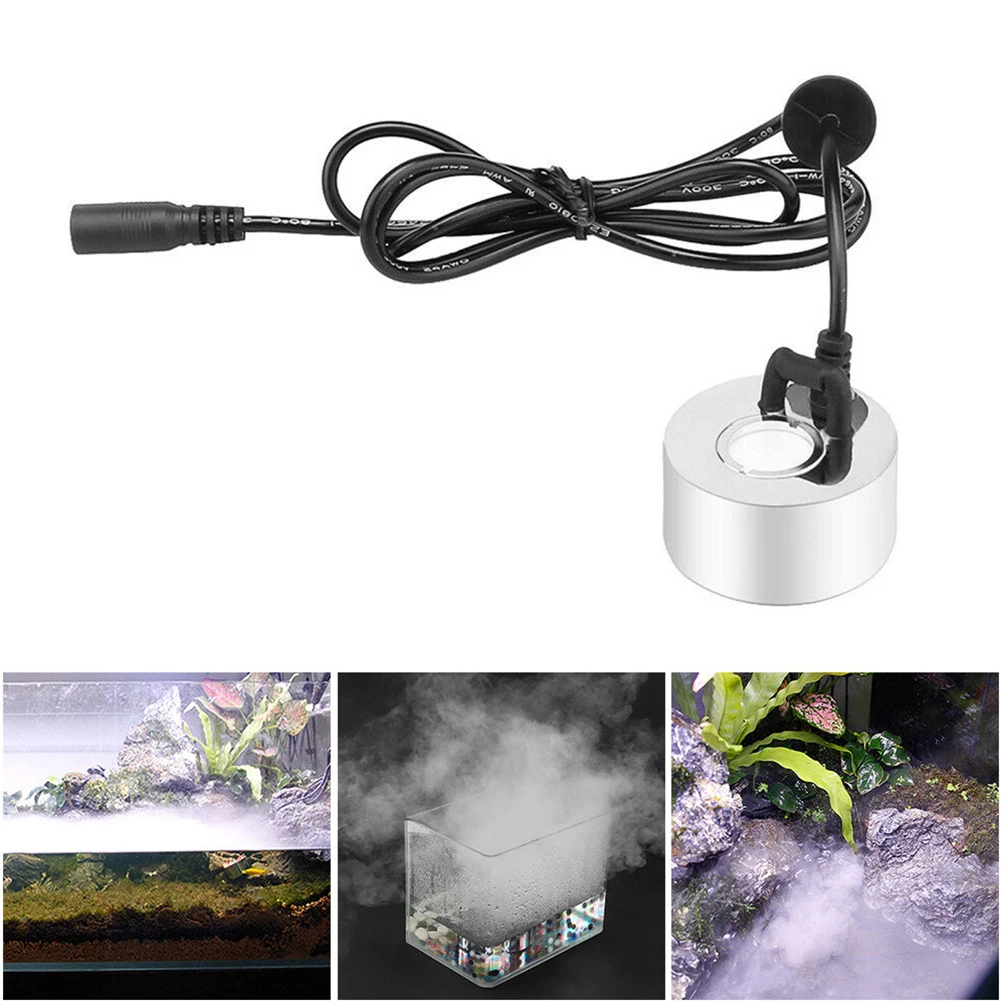 Fogger Ultrasonic Humidifier 24V/1A ABS Black Silver Single Head Zinc Alloy Turn Water For Fog Brand New Durable
Fogger Ultrasonic Humidifier 24V/1A ABS Black Silver Single Head Zinc Alloy Turn Water For Fog Brand New Durable
