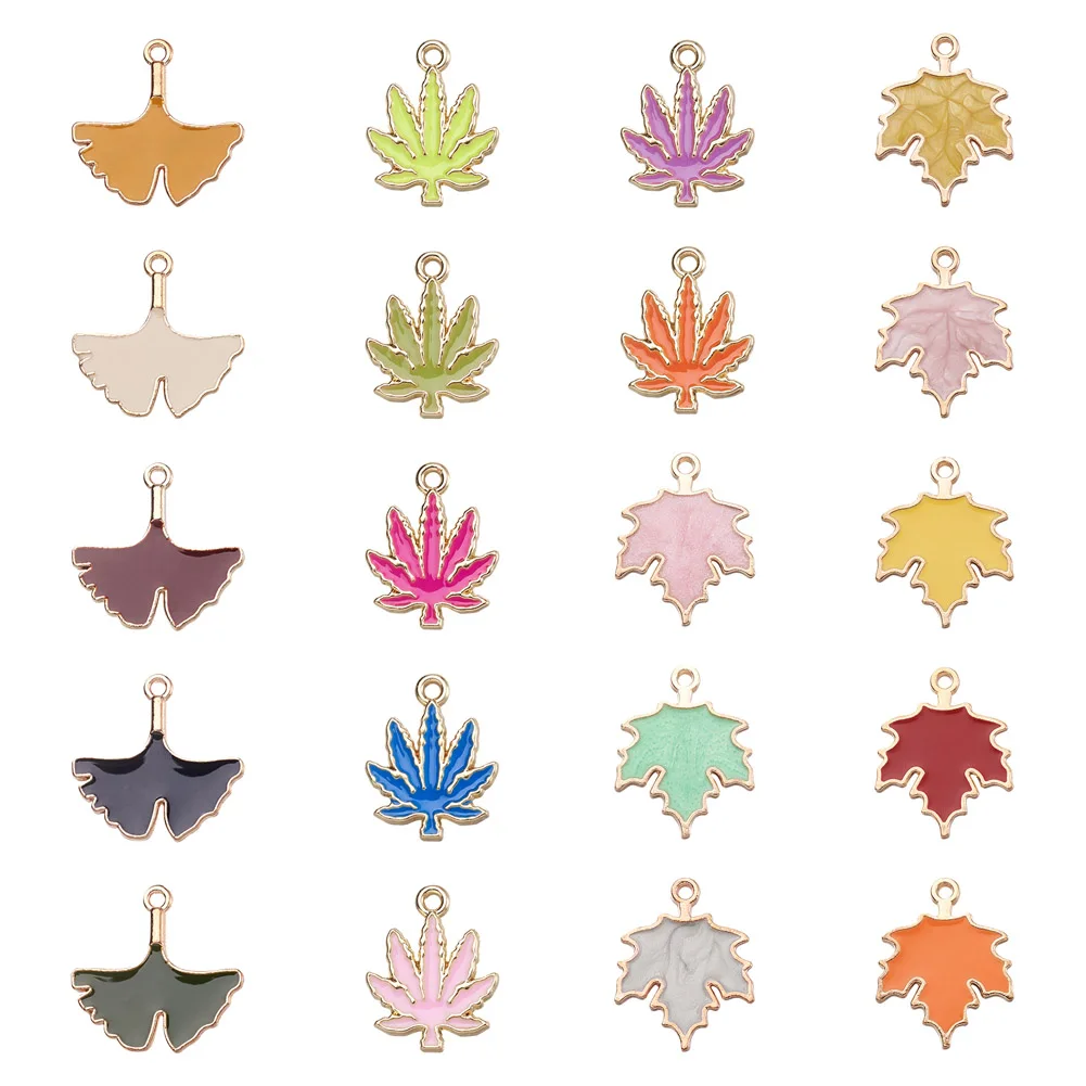 42Pcs Mixed Colors Alloy Enamel Maple Leaf Leaves Charms Pendants For Necklace Earring Keychain DIY Jewelry Making Accessories
42Pcs Mixed Colors Alloy Enamel Maple Leaf Leaves Charms Pendants For Necklace Earring Keychain DIY Jewelry Making Accessories