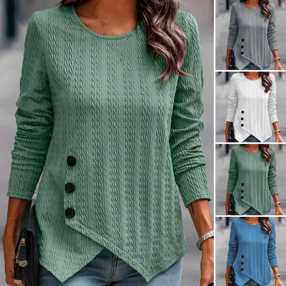 Stylish Women Sweater Simple Style Soft Lady Spring Sweater Round Neck Mid Length Women Spring Top for Daily Wear
Stylish Women Sweater Simple Style Soft Lady Spring Sweater Round Neck Mid Length Women Spring Top for Daily Wear
