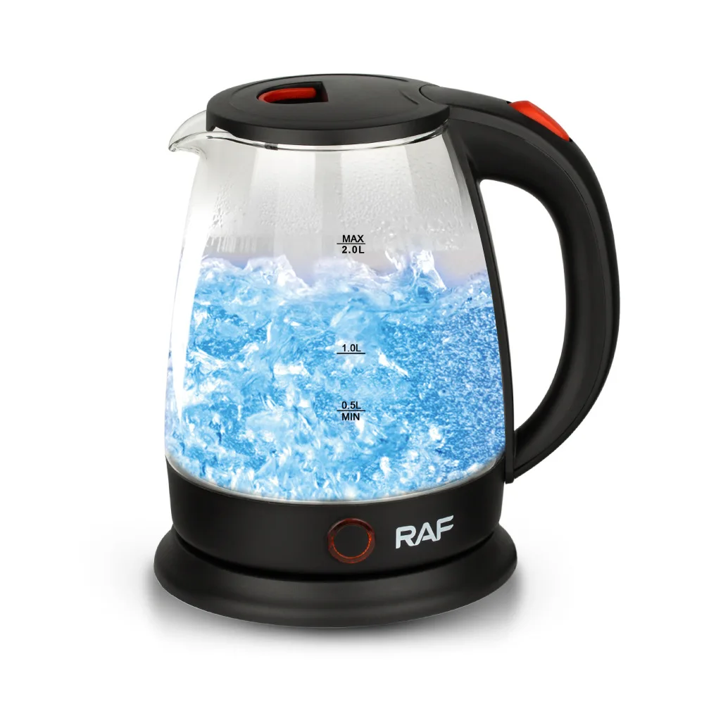 Electric Kettle Glass Hot Water Boiler with LED Indicator Tea Heater Fast Heating Auto Shut Off and Boil Dry Protection (2L)
Electric Kettle Glass Hot Water Boiler with LED Indicator Tea Heater Fast Heating Auto Shut Off and Boil Dry Protection (2L)