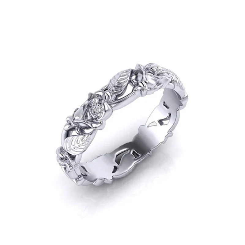 Fashion Personalized Flower Leaf Shape Alloy Material Women's Party Ring Ornament
Fashion Personalized Flower Leaf Shape Alloy Material Women's Party Ring Ornament