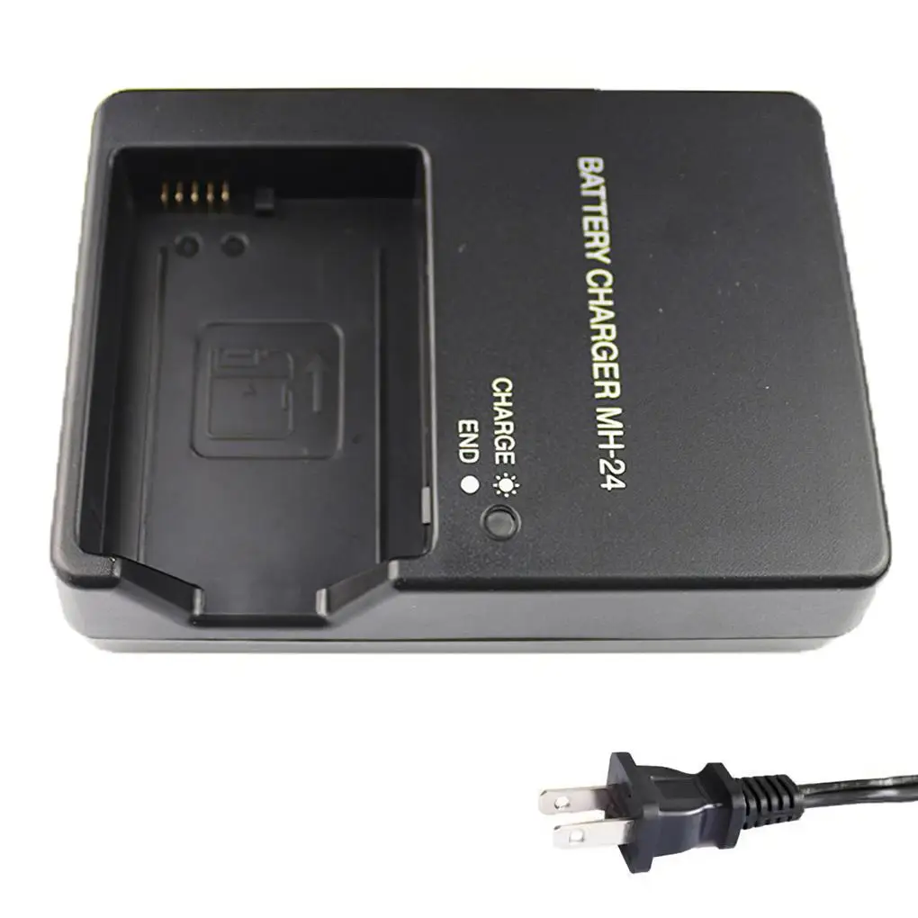 MH-24 Camera Battery Charger Intelligent High Performance Charging Device Replacement for EN-EL14 D5100 US Plug
MH-24 Camera Battery Charger Intelligent High Performance Charging Device Replacement for EN-EL14 D5100 US Plug