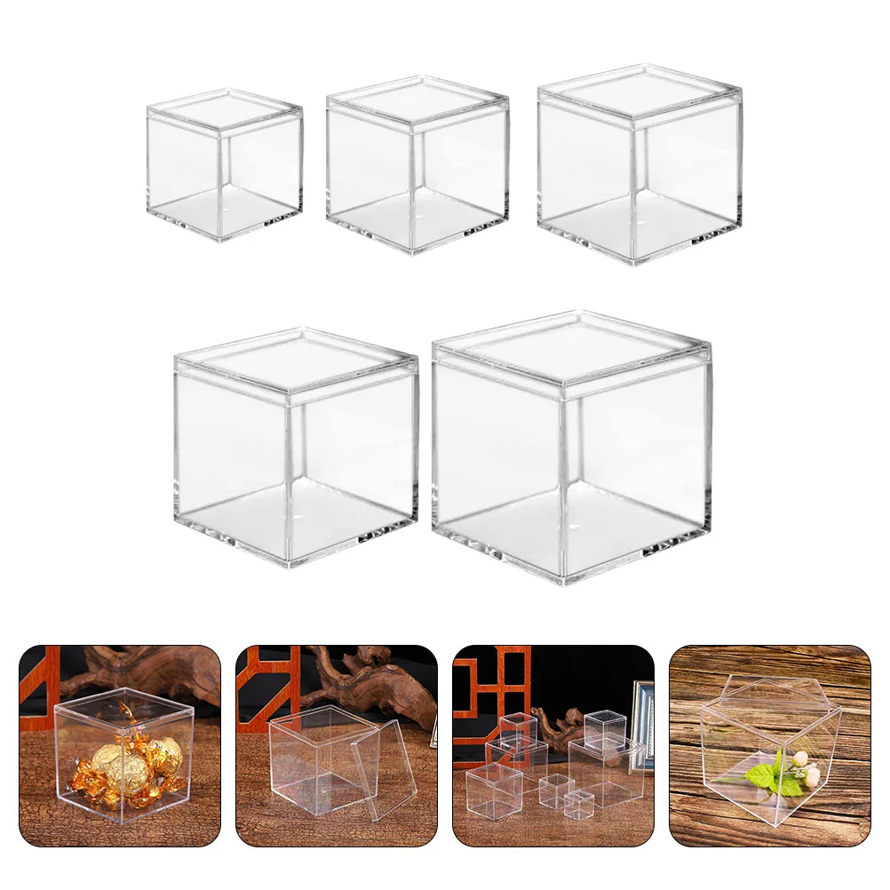 Small Object Multi-function Jewelry Case Sweets Container Portable Acrylic Holder Boxed Candy
Small Object Multi-function Jewelry Case Sweets Container Portable Acrylic Holder Boxed Candy