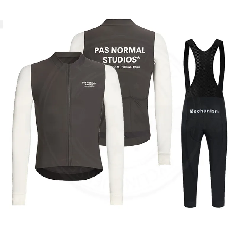 Pas Normal Studios Spring/Autumn Long Sleeve Cycling Jersey Set PNS Bicycle Clothes MTB Bike Jersey Bib Pants Kit Ropa Ciclismo
Pas Normal Studios Spring/Autumn Long Sleeve Cycling Jersey Set PNS Bicycle Clothes MTB Bike Jersey Bib Pants Kit Ropa Ciclismo