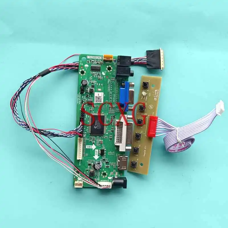 Laptop Display Screen Controller Board Fit LTN156AT03 LTN156AT09 HDMI-Compatible DIY Kit VGA DVI LVDS 40-Pin 1366*768 15.6"
Laptop Display Screen Controller Board Fit LTN156AT03 LTN156AT09 HDMI-Compatible DIY Kit VGA DVI LVDS 40-Pin 1366*768 15.6"