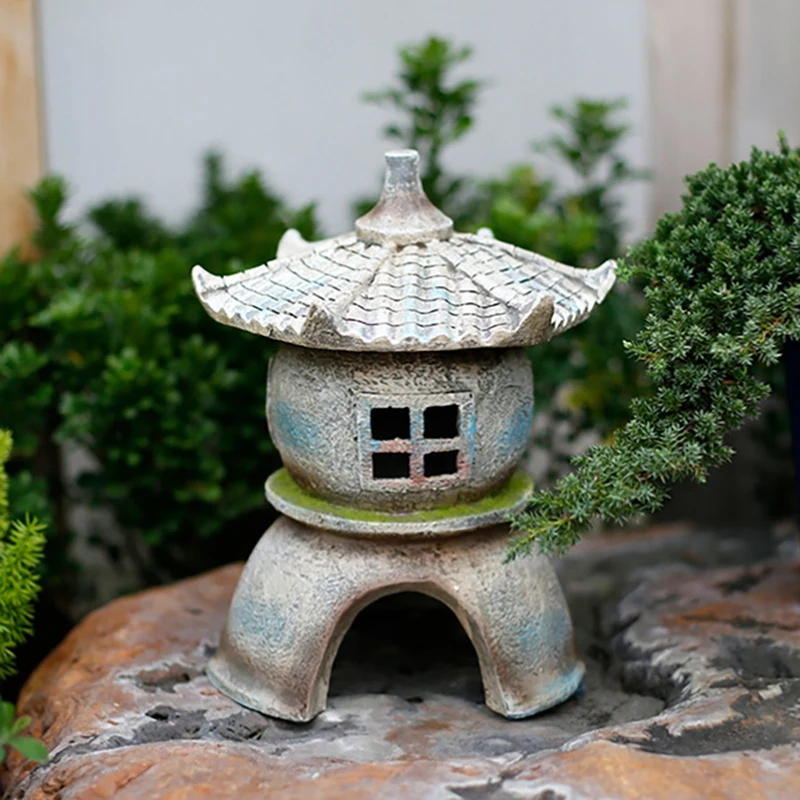 Japanese Style Courtyard Resin Lamp Artificial Stone Solar Lantern Decoration Zen Landscaping Light For Villa Garden
Japanese Style Courtyard Resin Lamp Artificial Stone Solar Lantern Decoration Zen Landscaping Light For Villa Garden