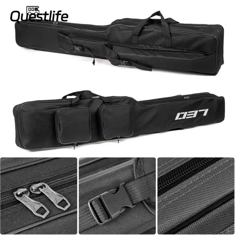 Collapsible Oxford Cloth Fishing Rod Bag Double Layer Knife Shaped Big Belly Fishing Gear Pouch Zipped Case Fishing Tackle Bags
Collapsible Oxford Cloth Fishing Rod Bag Double Layer Knife Shaped Big Belly Fishing Gear Pouch Zipped Case Fishing Tackle Bags