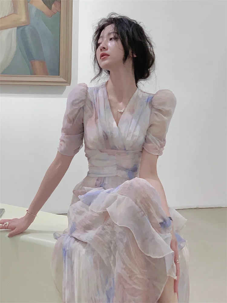 Henzworld Summer New Women Fashion Elegant Midi Dresses 2022 Female Print Casual A-Line Evening Party Dresses Vestdios Clothes
Henzworld Summer New Women Fashion Elegant Midi Dresses 2022 Female Print Casual A-Line Evening Party Dresses Vestdios Clothes
