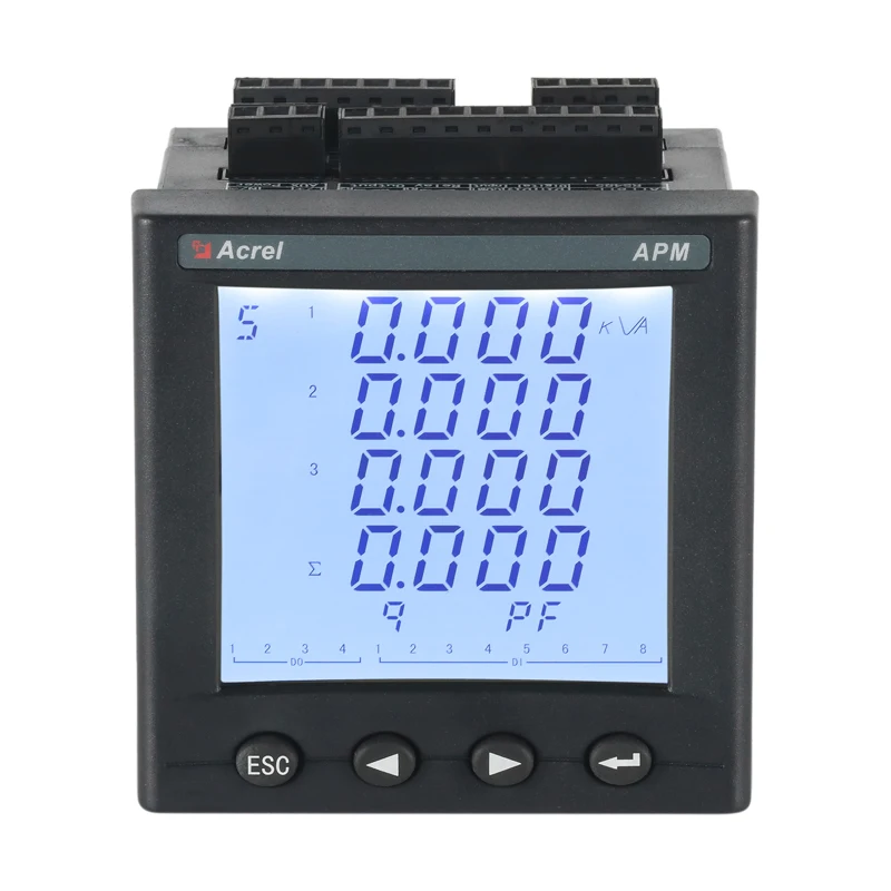 meter APM810 measure current voltage kwh temperature and humidity for hospital
meter APM810 measure current voltage kwh temperature and humidity for hospital