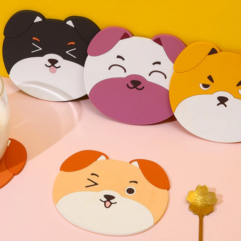 New Cute High Quality Cartoon Shaped Tea Coaster Cup Holder Mat Coffee Drinks Drink Silicone Coaster Cup Pad Placemat For Home
New Cute High Quality Cartoon Shaped Tea Coaster Cup Holder Mat Coffee Drinks Drink Silicone Coaster Cup Pad Placemat For Home