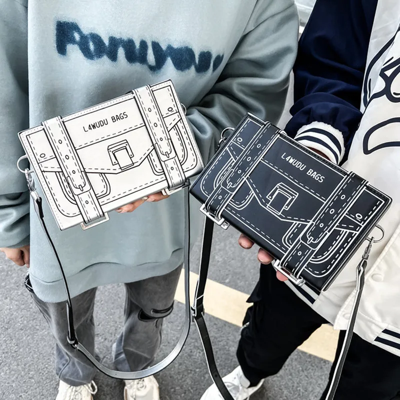 New Designer Handbags 3D Stereoscopic Cartoon Messenger Crossbody Bags For Women And Men Shoulder Bag Fashion Box Bag Purses
New Designer Handbags 3D Stereoscopic Cartoon Messenger Crossbody Bags For Women And Men Shoulder Bag Fashion Box Bag Purses