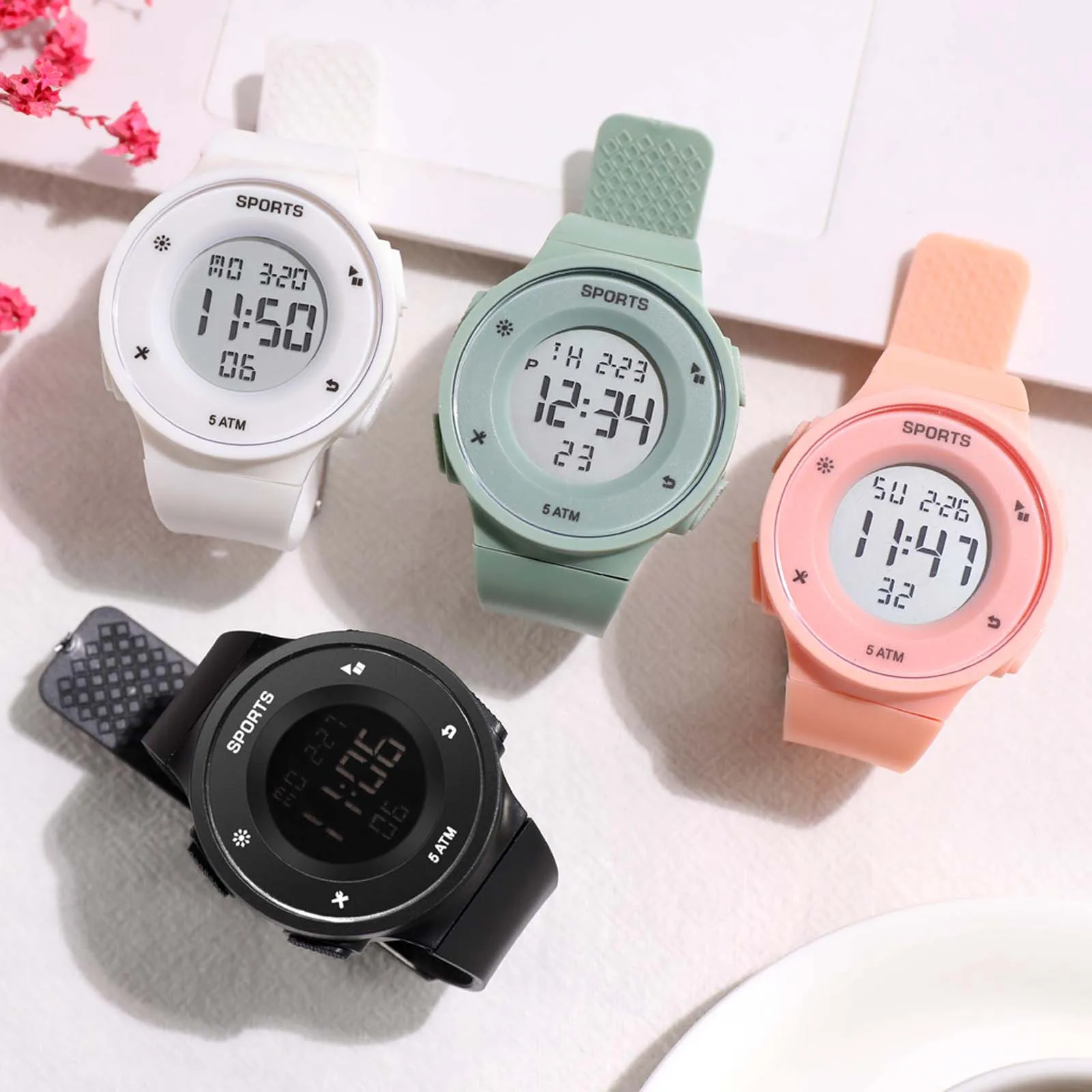 

HONHX Luxury Mens Digital LED Watch Date Sport Wristwatches Minimalist Men Outdoor Electronic Watch Relogio Masculino 2022