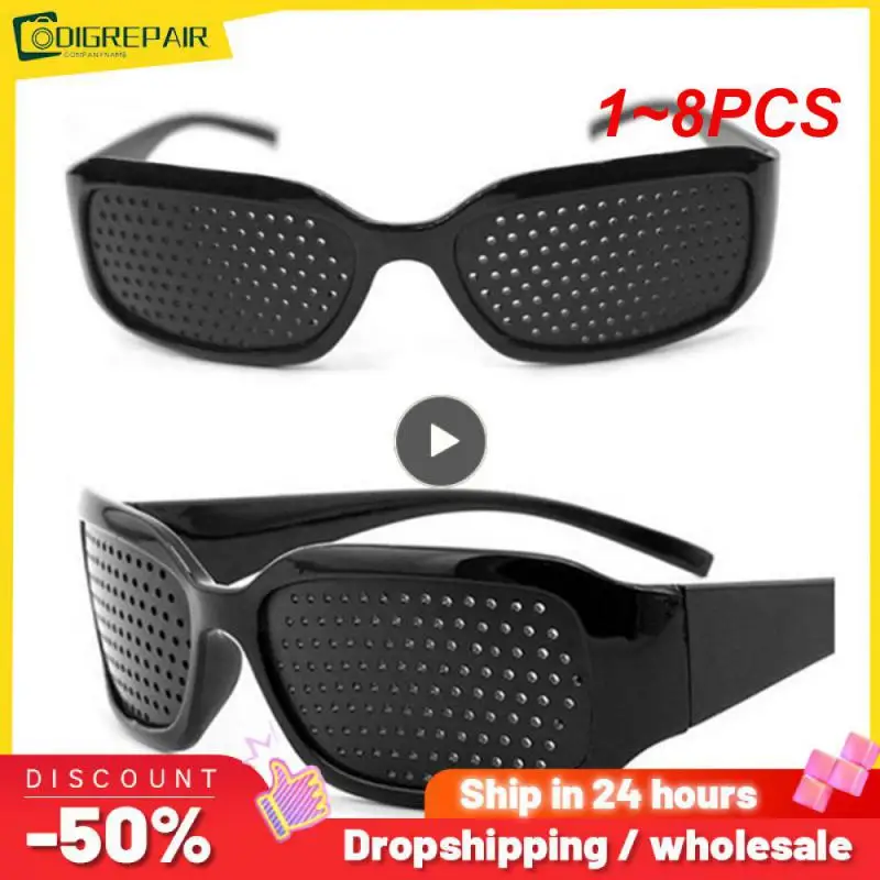 1~8PCS Vision Care Wearable Corrective Glasses Improver Stenopeic Pin Hole Glasses Anti-fatigue Eye Protection Glasses
1~8PCS Vision Care Wearable Corrective Glasses Improver Stenopeic Pin Hole Glasses Anti-fatigue Eye Protection Glasses