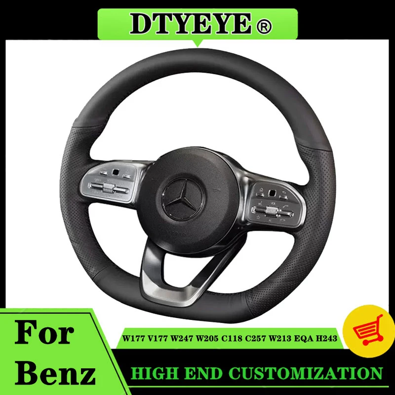 Car Steering Wheel Cover For Mercedes Benz W177 V177 W247 W205 C118 C257 W213 EQA H243 2018-2021 Original Steering Wheel Braid
Car Steering Wheel Cover For Mercedes Benz W177 V177 W247 W205 C118 C257 W213 EQA H243 2018-2021 Original Steering Wheel Braid