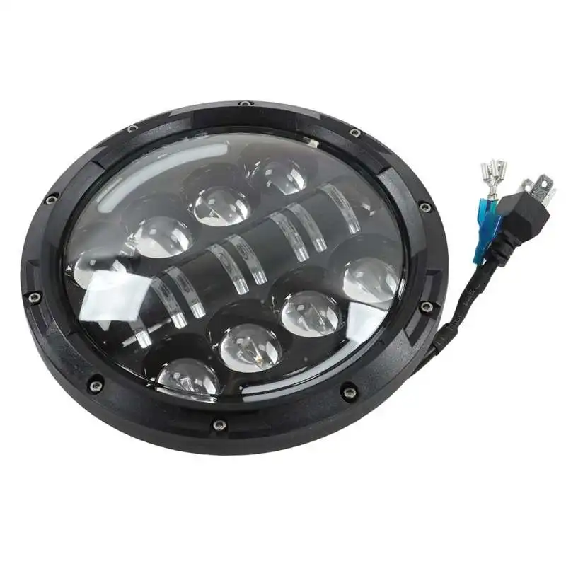 Motorbike Headlight 3000LM Universal Heat Dissipation White Light 12V 80W Motorcycle Round Headlamp for Modification
Motorbike Headlight 3000LM Universal Heat Dissipation White Light 12V 80W Motorcycle Round Headlamp for Modification