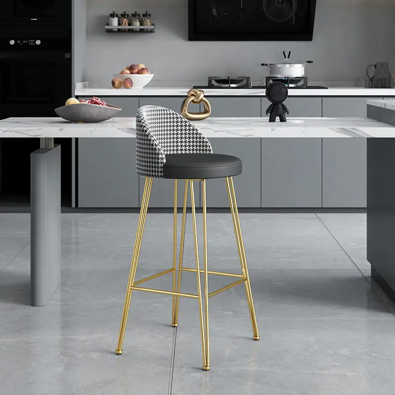 Counter Luxury Designer Chair High Bar Table Modern Fashion Living Room Chair Lounge Taburetes Altos Cocina Bar Furniture
Counter Luxury Designer Chair High Bar Table Modern Fashion Living Room Chair Lounge Taburetes Altos Cocina Bar Furniture