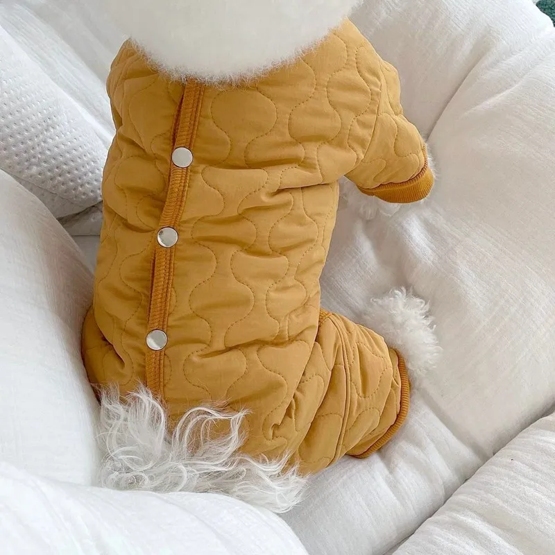 Dog Thickened Jumpsuit Pet Winter Clothing Cats And Dogs Warm Cute Four-legged Clothes Puppy Cat Thickened Pet Work Clothes
Dog Thickened Jumpsuit Pet Winter Clothing Cats And Dogs Warm Cute Four-legged Clothes Puppy Cat Thickened Pet Work Clothes