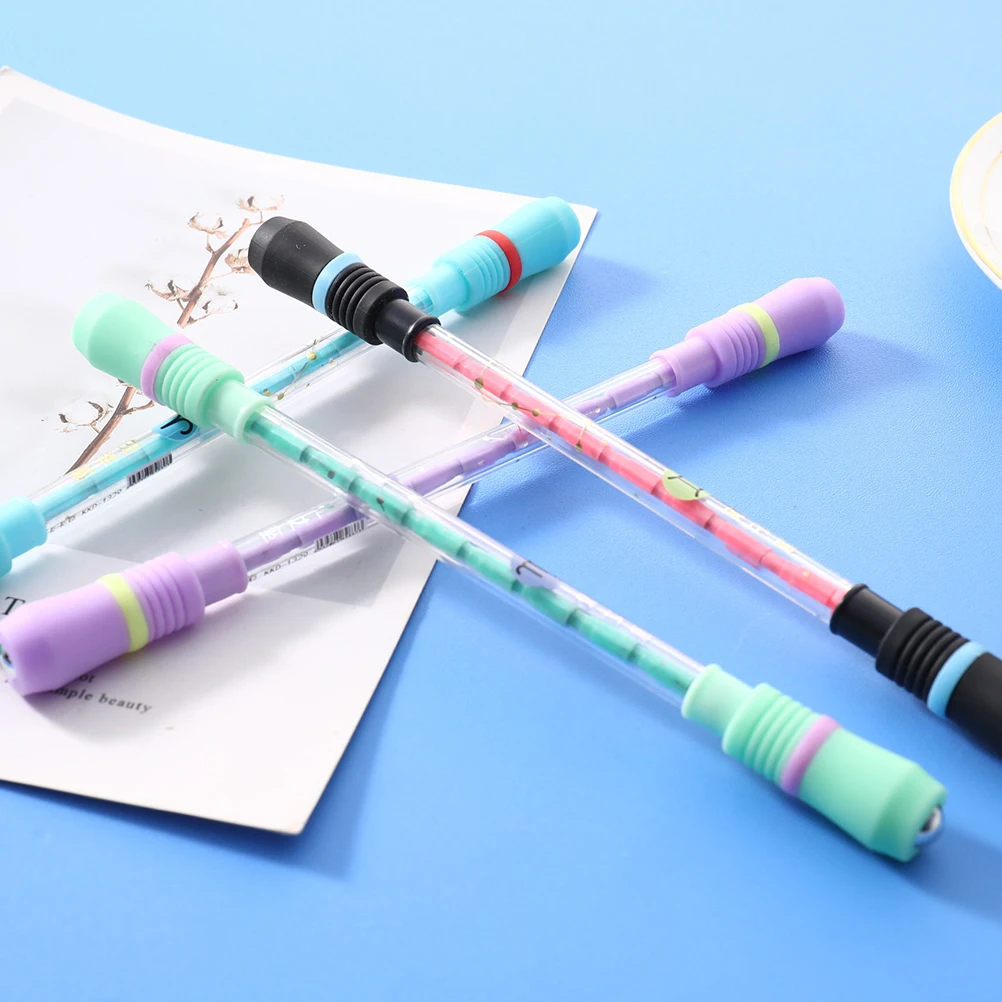 Pencil Spinning Non Slip Coated Spinning Pencil Ball Point Learning Spinning Pencil Smooth Ant-slip Spinning Rotation Students
Pencil Spinning Non Slip Coated Spinning Pencil Ball Point Learning Spinning Pencil Smooth Ant-slip Spinning Rotation Students