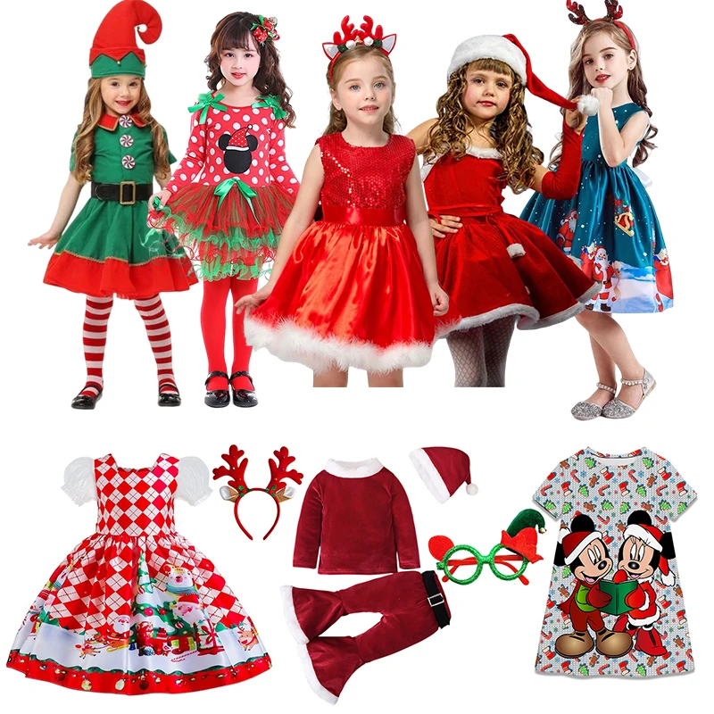 Baby Girls Christmas Princess Dresses Kids Cosplay Santa Claus Tutu Party Dress With Headband Toddler Boys Costume Child Clothes
Baby Girls Christmas Princess Dresses Kids Cosplay Santa Claus Tutu Party Dress With Headband Toddler Boys Costume Child Clothes