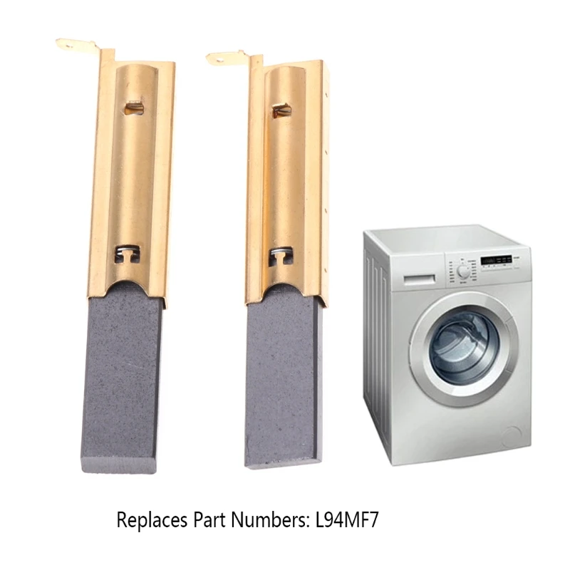 2pcs Carbon Brush Washing Machine Motor Carbon Inserts Brushes L94MF7 5x13.5×39.6mm Retractable Brushes Power Tool Accessories
2pcs Carbon Brush Washing Machine Motor Carbon Inserts Brushes L94MF7 5x13.5×39.6mm Retractable Brushes Power Tool Accessories