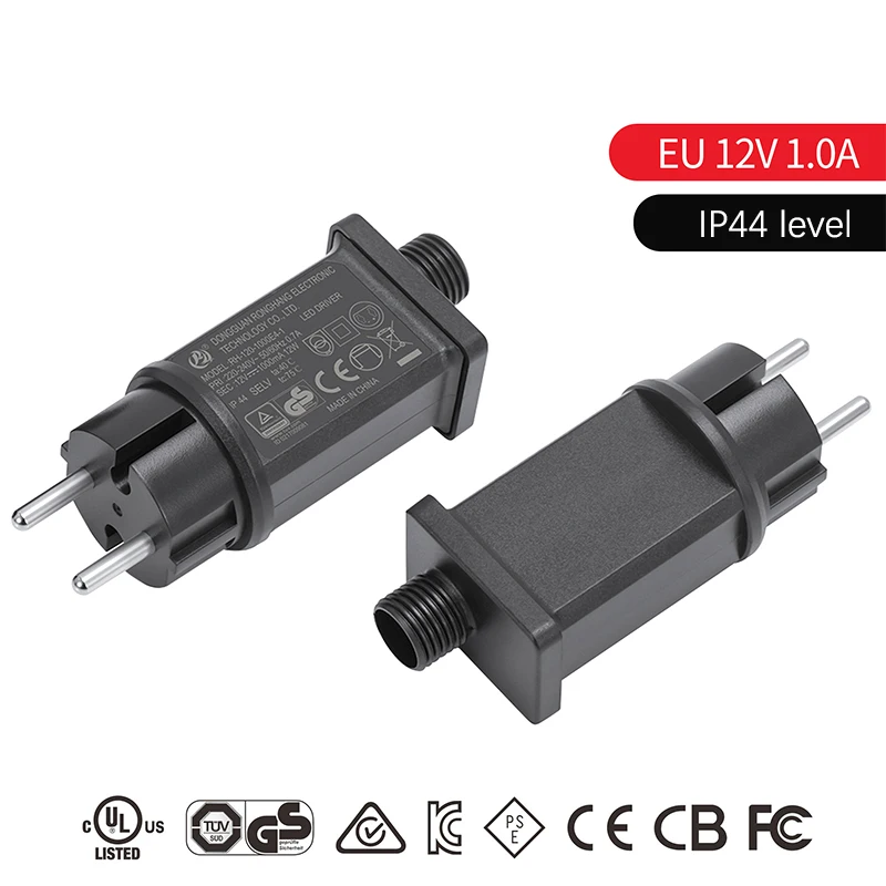 EU Plug 100-240V To DC 12V 1A Class LED Transformer Adapter For LED Strip Light Holiday Lighting Device Europe Power Supply
EU Plug 100-240V To DC 12V 1A Class LED Transformer Adapter For LED Strip Light Holiday Lighting Device Europe Power Supply