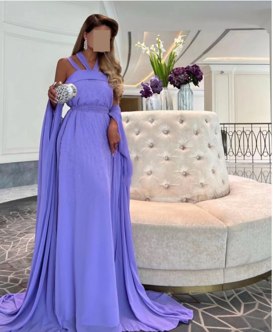 Other Shore Purple Satin Evening Dress Crystal Halter Neck Floor-Length Prom Dresses 2023 A Line Saudi Arabicشارون سعيد
Other Shore Purple Satin Evening Dress Crystal Halter Neck Floor-Length Prom Dresses 2023 A Line Saudi Arabicشارون سعيد