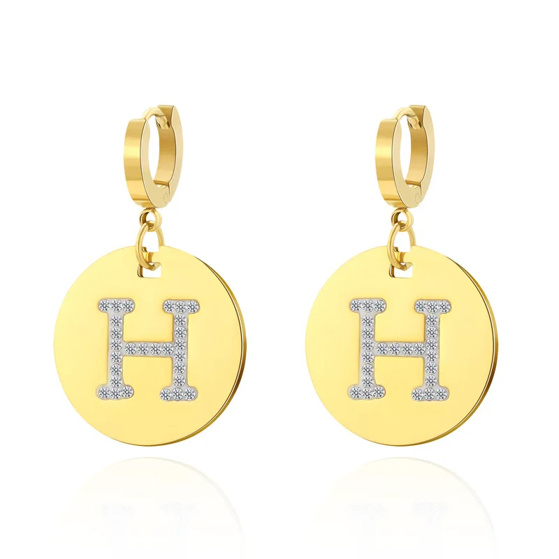 14k Stainless Steel H Stud Earrings for Women Earings Fashion Jewelry 2022 Korean Gold Fashion Earring with Diamond Jewelry
14k Stainless Steel H Stud Earrings for Women Earings Fashion Jewelry 2022 Korean Gold Fashion Earring with Diamond Jewelry
