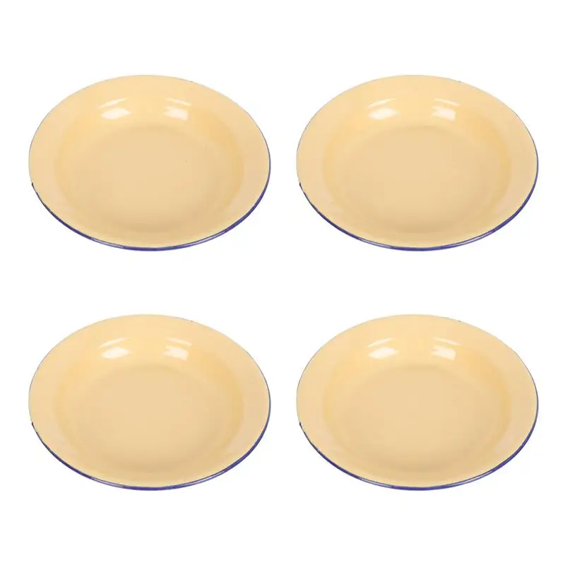 4Pcs Enamel Fruit Shallow Plate Pastry Tray Household Enamelware Cold Dishes Plate Fruit Shallow Plates Pastry Holder Tableware
4Pcs Enamel Fruit Shallow Plate Pastry Tray Household Enamelware Cold Dishes Plate Fruit Shallow Plates Pastry Holder Tableware
