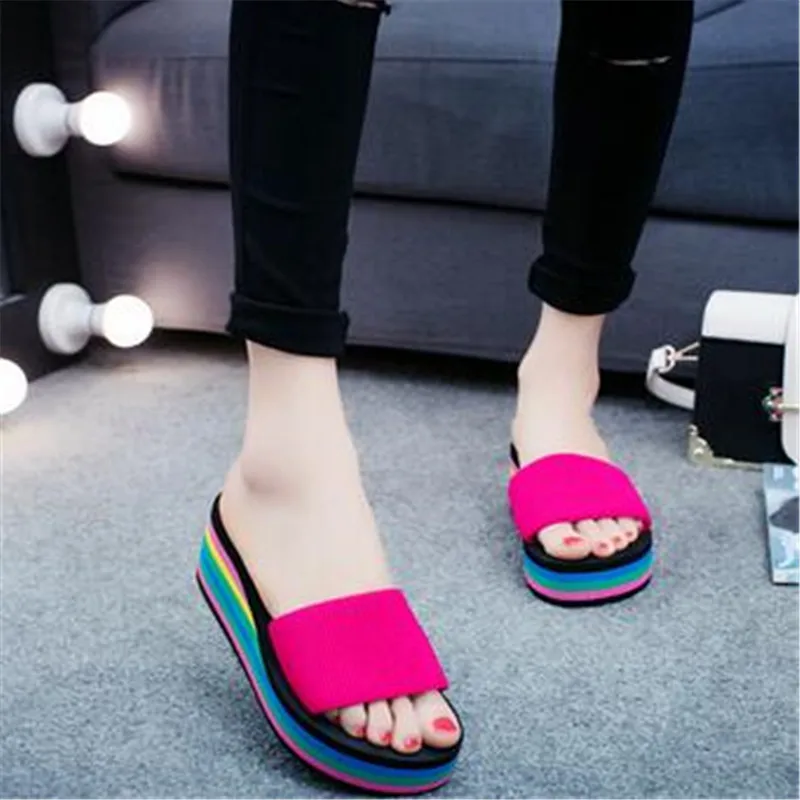 2023 Summer Women Sandal Slippers Platform Bath Slippers Wedge Beach Flip Flops High Heel Slippers Beach Slide Shoes
2023 Summer Women Sandal Slippers Platform Bath Slippers Wedge Beach Flip Flops High Heel Slippers Beach Slide Shoes