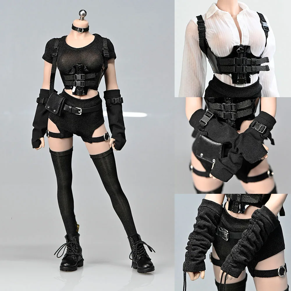 1/6 Functional Body Restraint Strap Belt Girdle Drawstring Arms Sleeves Shorts High Socks Fit 12'' Female PH TBL Action Figure
1/6 Functional Body Restraint Strap Belt Girdle Drawstring Arms Sleeves Shorts High Socks Fit 12'' Female PH TBL Action Figure