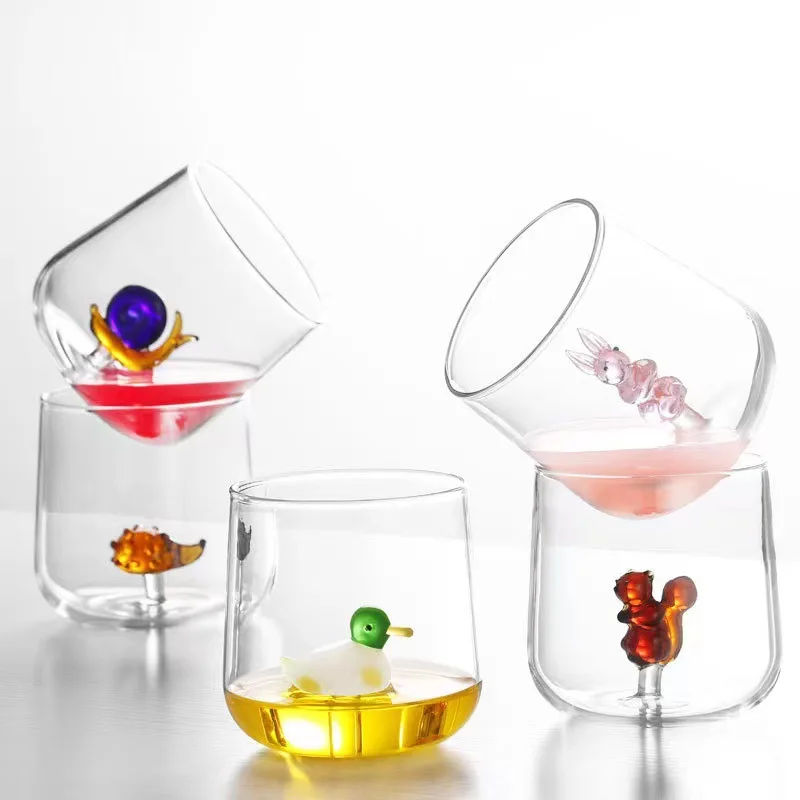 Stereoscopic Animal Cute Drink Cup Glass Creative Lovely Milk Cup Modelling Water Glass Household Animal Cartoon Manor Simple
Stereoscopic Animal Cute Drink Cup Glass Creative Lovely Milk Cup Modelling Water Glass Household Animal Cartoon Manor Simple