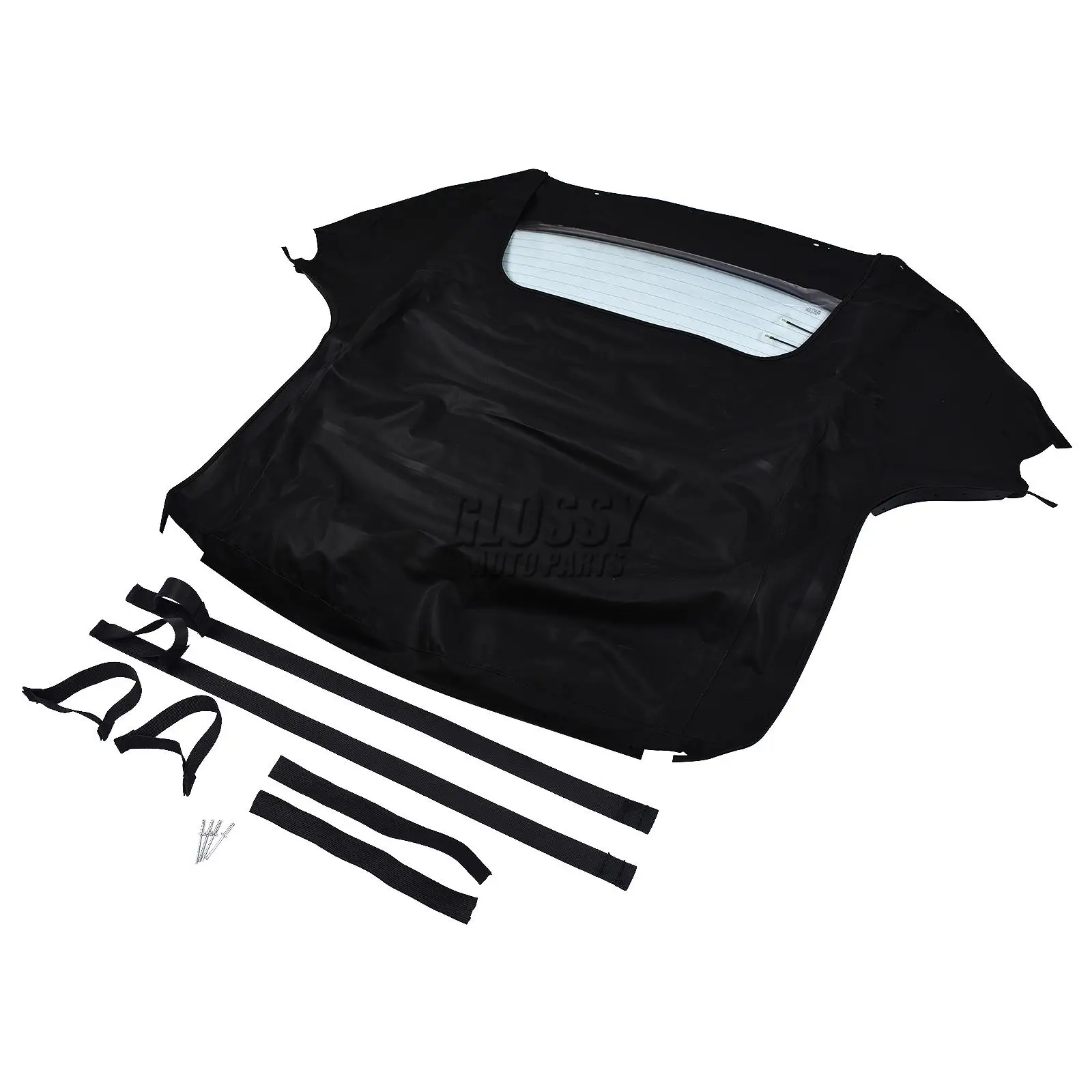 AP03 Convertible Soft Top w/Heated Glass, Black For Honda S2000 2002-2009
AP03 Convertible Soft Top w/Heated Glass, Black For Honda S2000 2002-2009