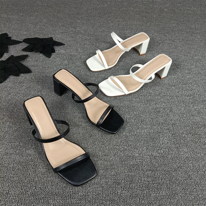Shoes Women Square Toe Cross-Tied Slippers Heels Rubber Flip Flops Slides Soft High Block Hawaiian PU Pumps Rome Casual Bonded
Shoes Women Square Toe Cross-Tied Slippers Heels Rubber Flip Flops Slides Soft High Block Hawaiian PU Pumps Rome Casual Bonded