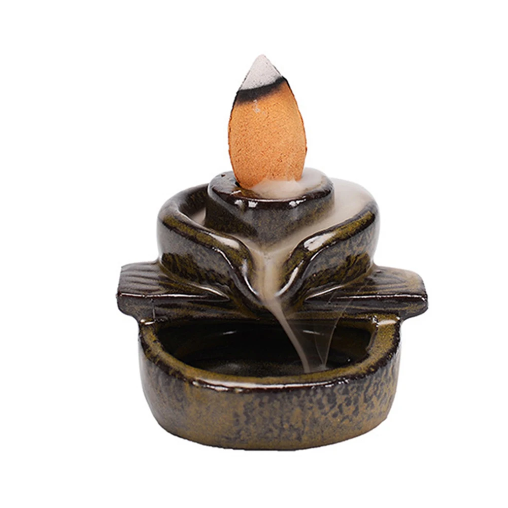 Incense Burner Creative Home Decor Backflow Stick Incense Burner Ceramic Censer Home Decoration Use In Home Teahouse
Incense Burner Creative Home Decor Backflow Stick Incense Burner Ceramic Censer Home Decoration Use In Home Teahouse