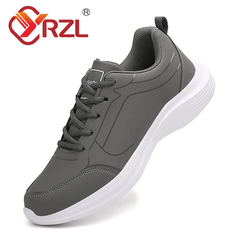 YRZL Men Sport Shoes Leather Running Shoes Outdoor Waterproof Sneakers Men Lightweight Men Athletic Sneaker Tenis Masculino
YRZL Men Sport Shoes Leather Running Shoes Outdoor Waterproof Sneakers Men Lightweight Men Athletic Sneaker Tenis Masculino