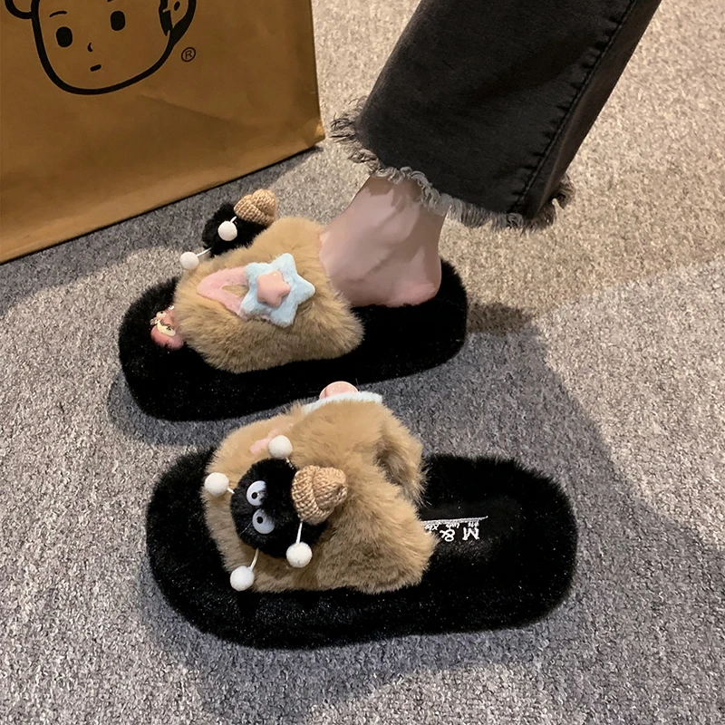 Shoes Women Plush Slippers For Adults Winter Footwear Med Pantofle Luxury Slides Soft Fur Flat Massage 2023 Designer Fashion Ru
Shoes Women Plush Slippers For Adults Winter Footwear Med Pantofle Luxury Slides Soft Fur Flat Massage 2023 Designer Fashion Ru