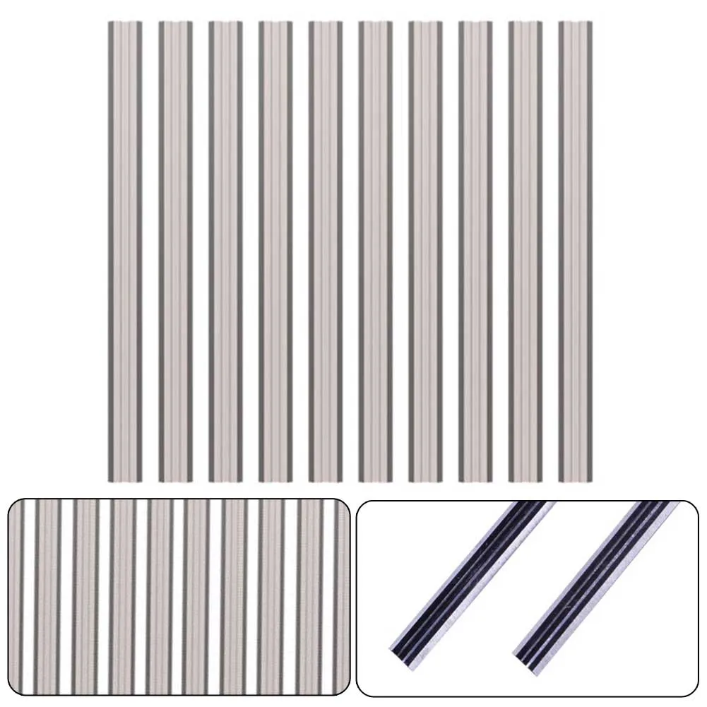 10pcs 82*5.5*1.1mm 65 MN Steel Planer Blades Reversible Carbide Blades Planing Hardwood Teak Bamboo For Planer Machine
10pcs 82*5.5*1.1mm 65 MN Steel Planer Blades Reversible Carbide Blades Planing Hardwood Teak Bamboo For Planer Machine