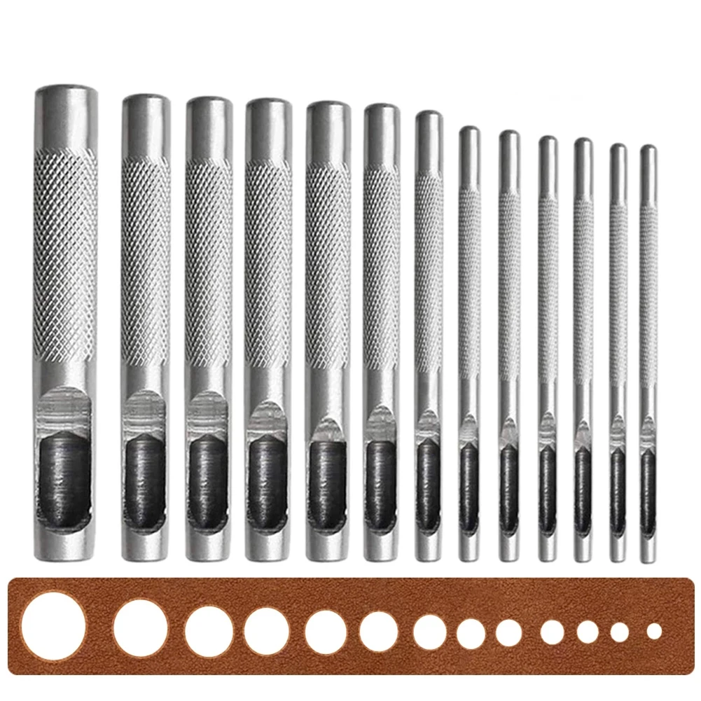 8pcs Precision Hollow Punch Leather Hole Punch Set Puncher Tool Hand Tools Round Hole Home DIY Craft Punching Tools
8pcs Precision Hollow Punch Leather Hole Punch Set Puncher Tool Hand Tools Round Hole Home DIY Craft Punching Tools