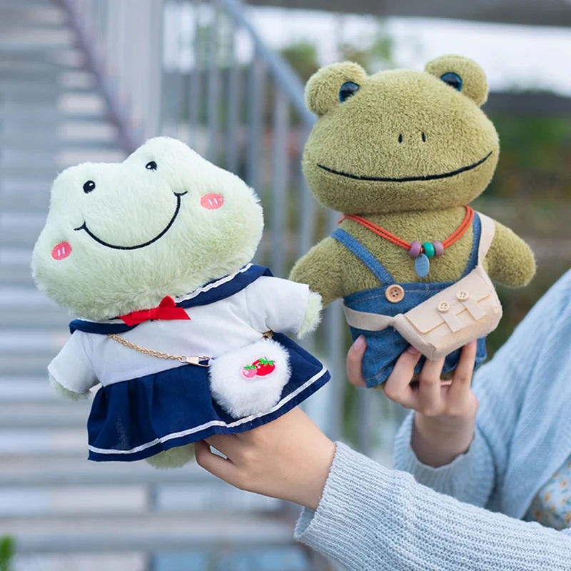 1pc 28cm Cute Green Frog Plush Toy Stuffed Animals Soft Sweater Crossbody Bag Kid Birthday Christmas Gift for Girls Boys Xmas
1pc 28cm Cute Green Frog Plush Toy Stuffed Animals Soft Sweater Crossbody Bag Kid Birthday Christmas Gift for Girls Boys Xmas