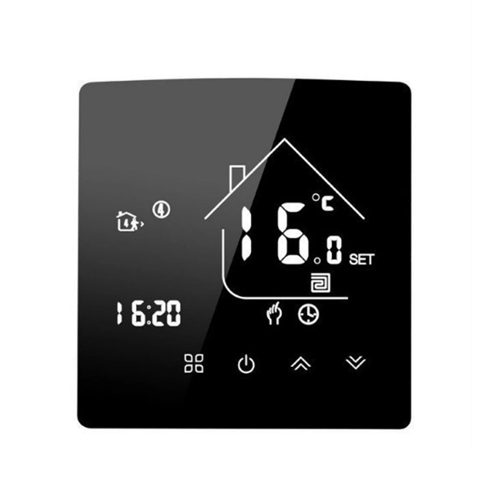 Larger Field Of View Thermostat WiFi Thermostat Dual Temperature Display Free Control Low Power Consumption Wifi Smart
Larger Field Of View Thermostat WiFi Thermostat Dual Temperature Display Free Control Low Power Consumption Wifi Smart